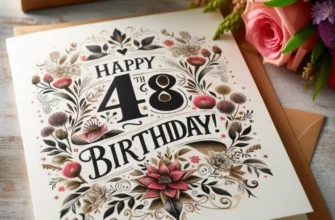 Поздравление с Днем Рождения 48 Лет Женщине