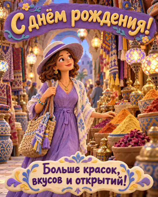 Восточный базар: С днём рождения! Больше красок, вкусов и открытий!